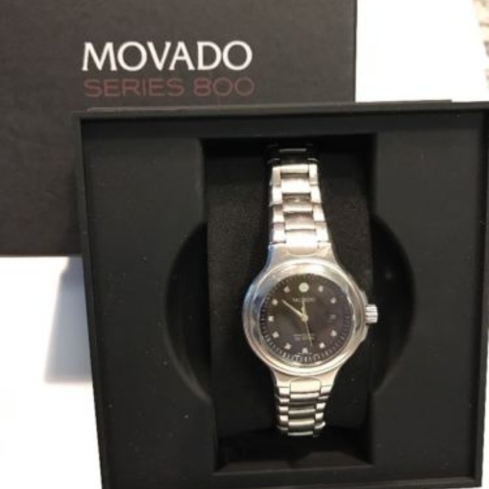 Movado Series 800 Ladies Diamond Accent Watch